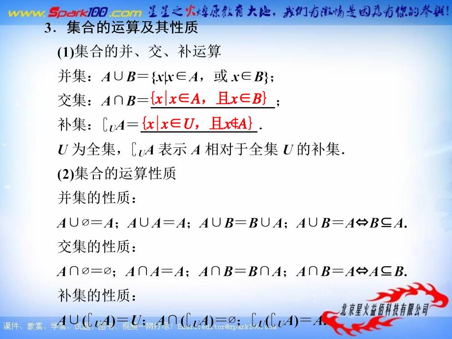 【苏教版数学】步步高大一轮复习课件：1.1 集合的概念及其基本运算_第3页