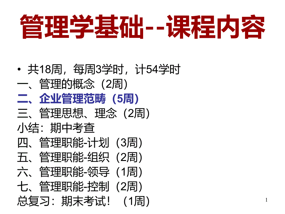 管理学基础第六版第一章管理概述ppt课件_第1页