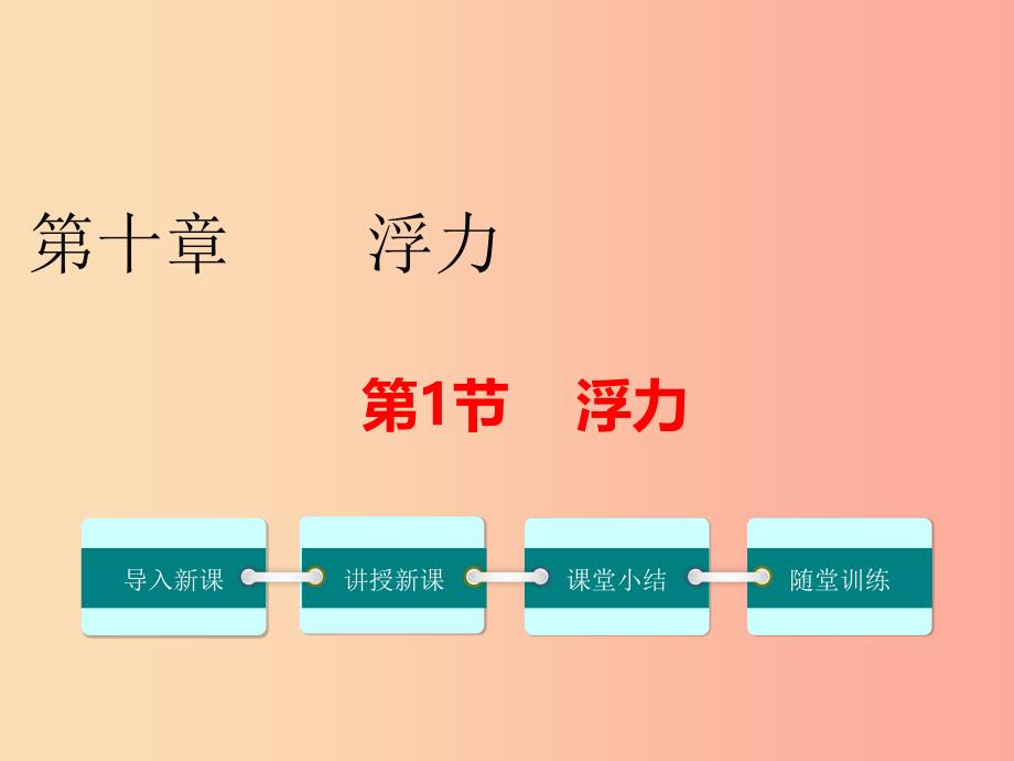 2019年春八年级物理下册第十章第1节浮力课件 新人教版.ppt_第1页