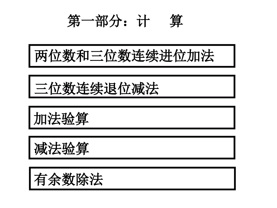 最新人教小学三年级数学上册期中复习_第2页