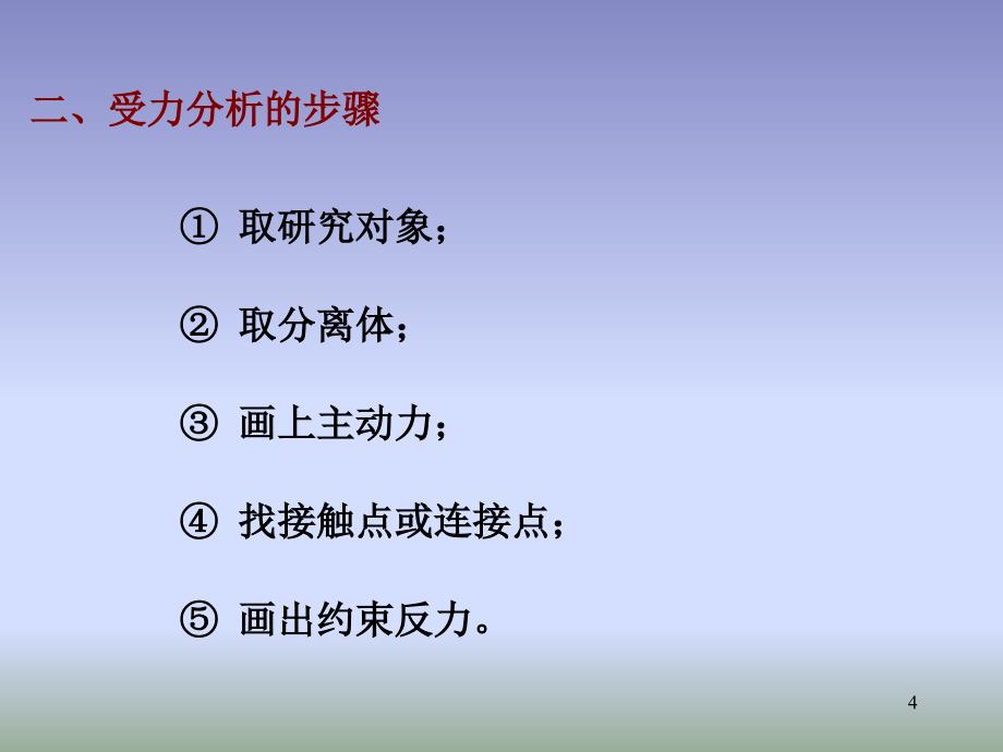 工程力学第三章受力分析ppt课件_第4页