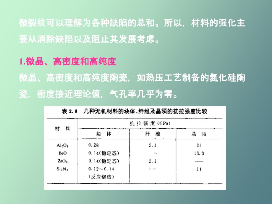 提高无机材料强度及改善韧性的途径_第2页