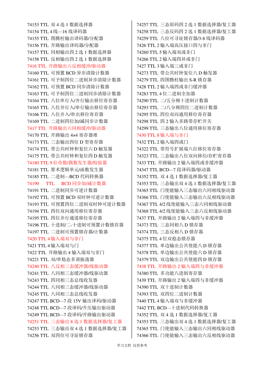 常用芯片及其功能介绍_第3页