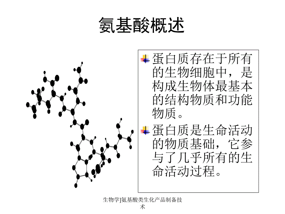 生物学]氨基酸类生化产品制备技术课件_第3页