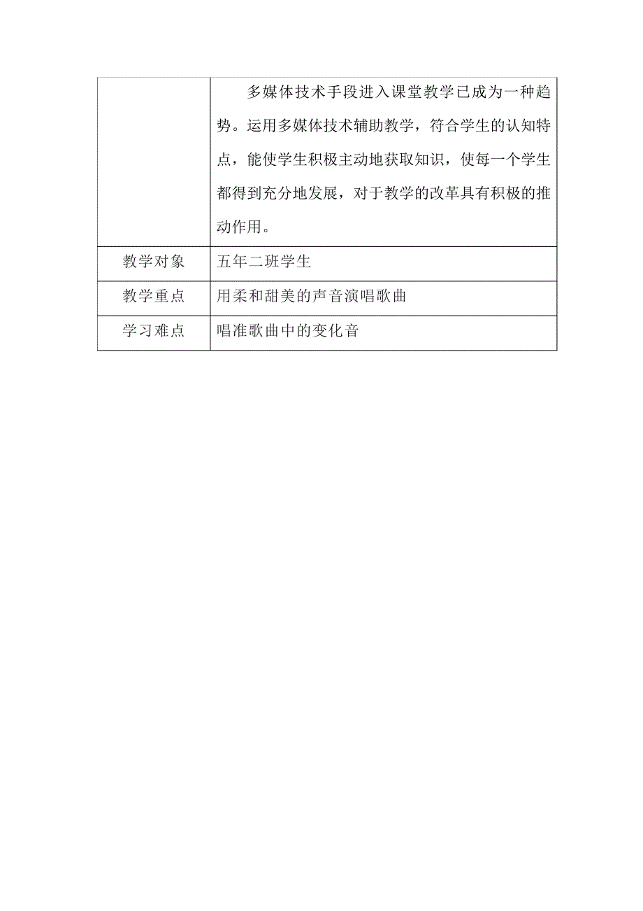 A3小学音乐《雪花带来冬天的梦》演示文稿的设计与制作案例10108_第2页