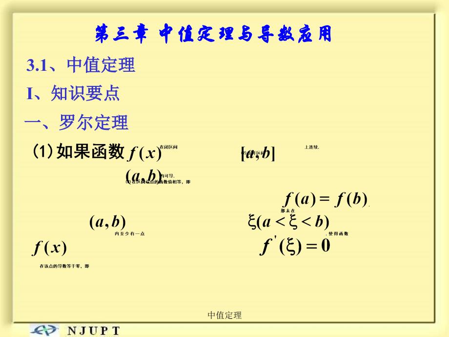 中值定理课件_第1页