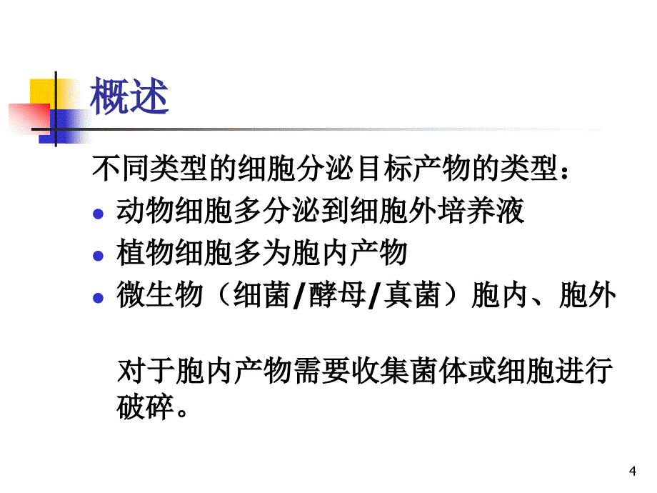 细胞分离与胞内产物的溶解生物分离工程_第4页