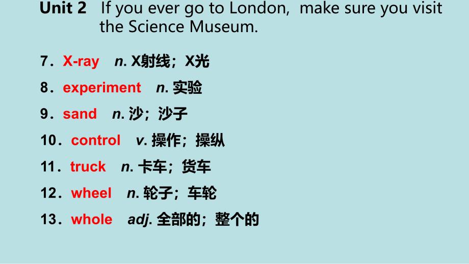 广西九年级英语上册Module5MuseumsUnit2IfyouevergotoLondonmakesureyouvisittheScienceMuseum读写课件新版外研版_第3页