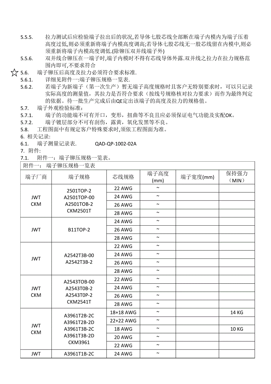 端子拉力标准_第3页