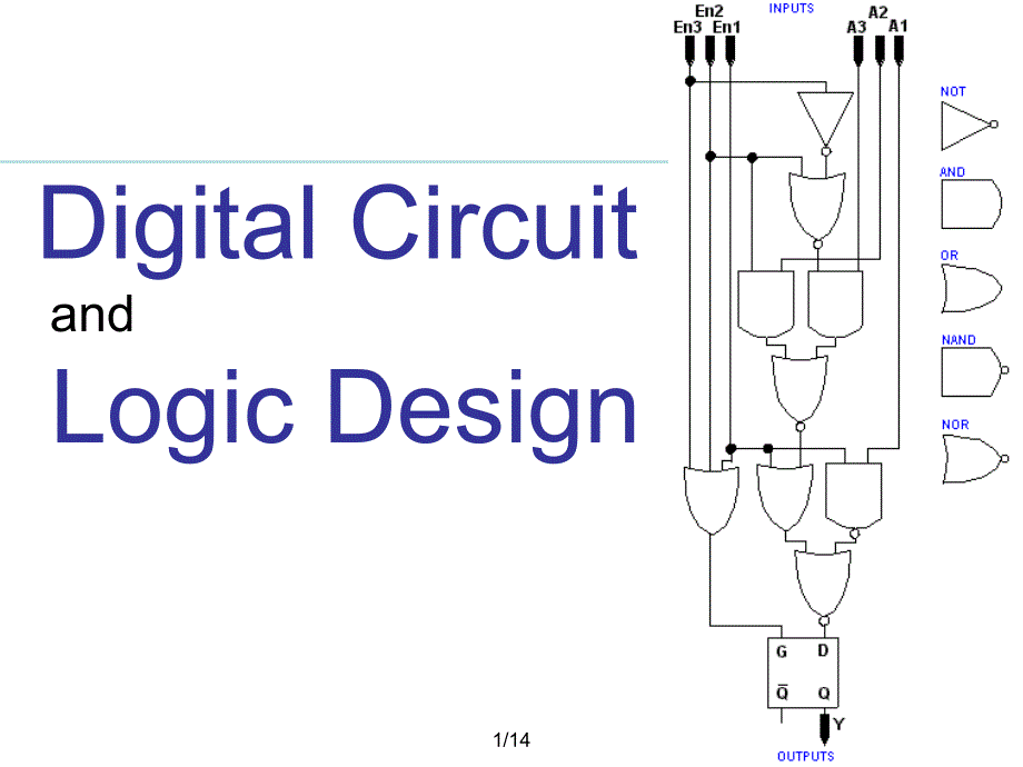 数字电路教学课件：CH0_第1页