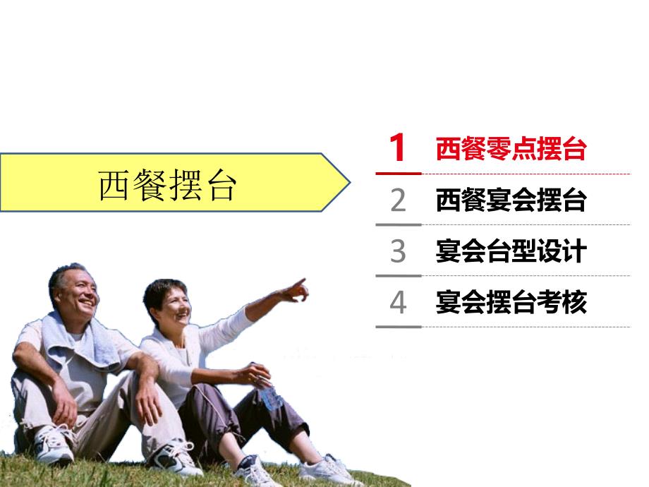 西餐摆台PPT课件_第1页