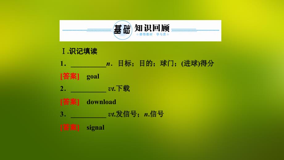 人教版高中英语必修二Unit3课件_第3页