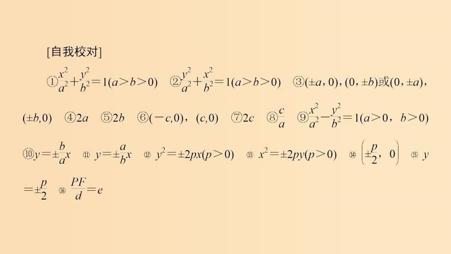 2018-2019学年高中数学 第2章 圆锥曲线与方程章末复习课课件 苏教版选修2-1.ppt_第5页