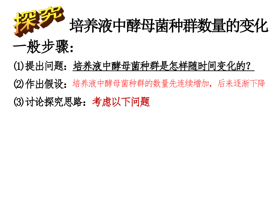 培养液中酵母菌种群数量的变化_第3页