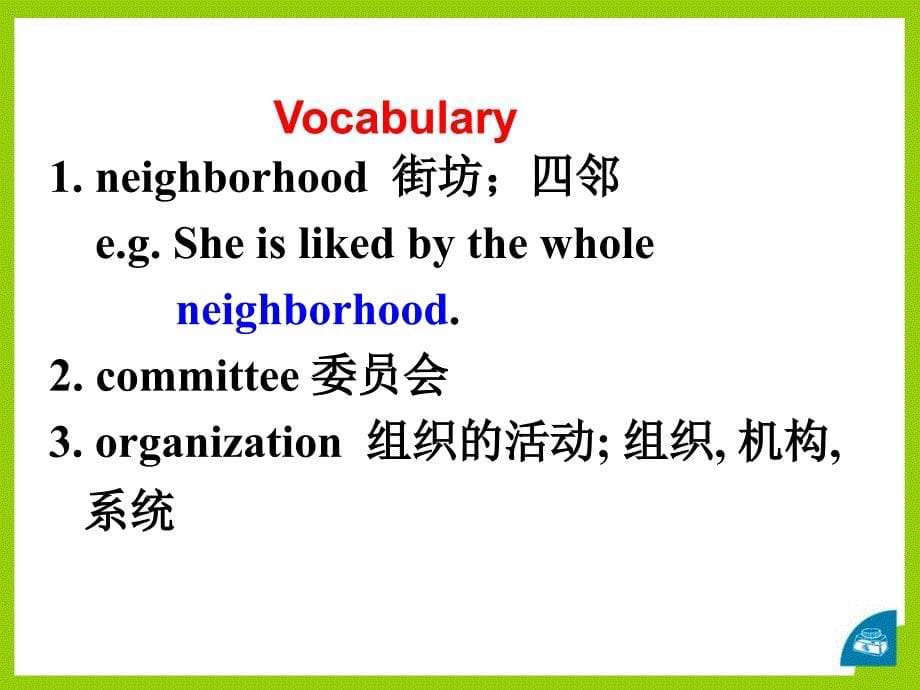 外研版Book1Module4ListeningandvocabularyPPT_第5页