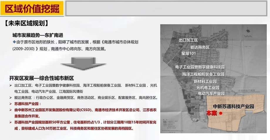 南通苏通产业科技园区E3、4地块营销策划报告99P_第5页