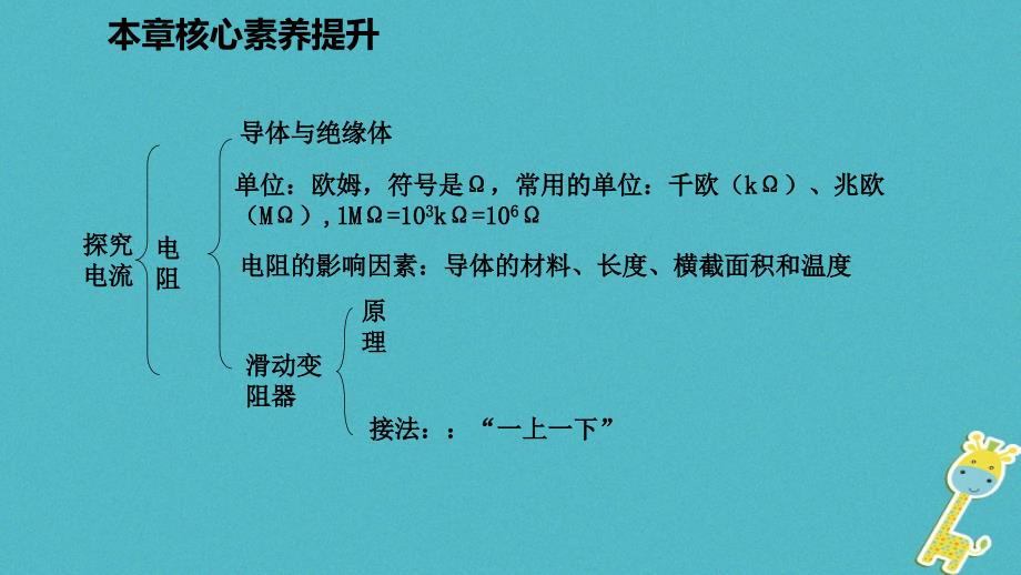 九年级物理上册 第四章 探究电流核心素养提升 （新版）教科版_第4页