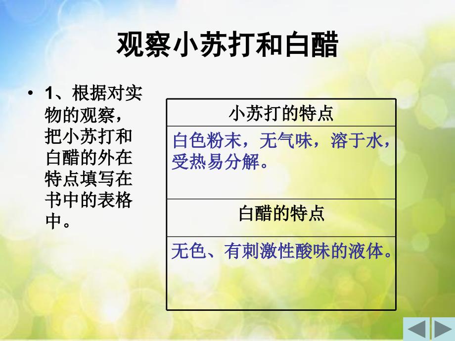 教科小学科学六下《2.4、小苏打和白醋的变化》PPT课件(2)_第3页