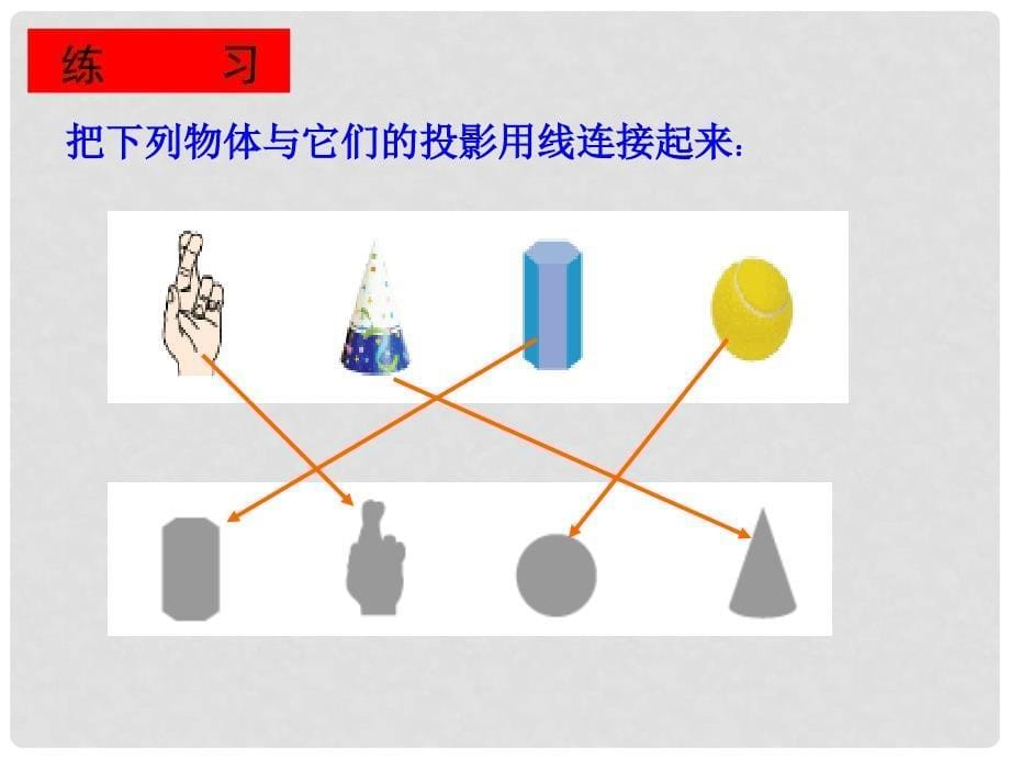 湖北省孝感市孝南区肖港初级中学九年级数学上册 29.1 投影课件（2） 新人教版_第5页