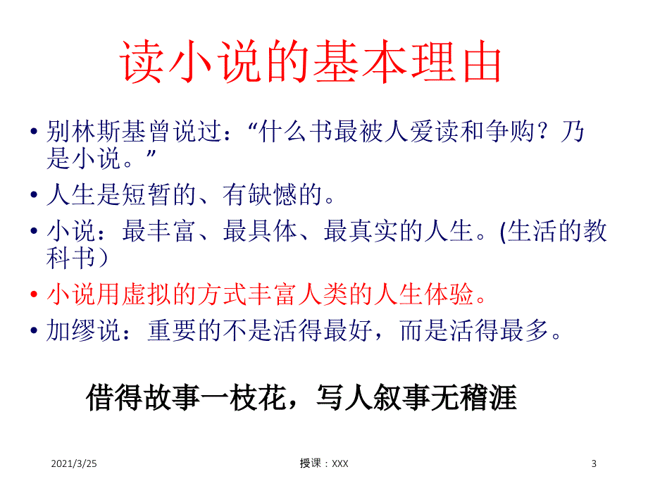 1、小说文体知识及阅读方法PPT课件_第3页