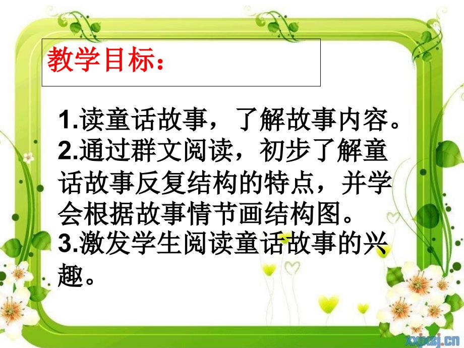 群文阅读说课稿——反复结构的童话故事_第2页