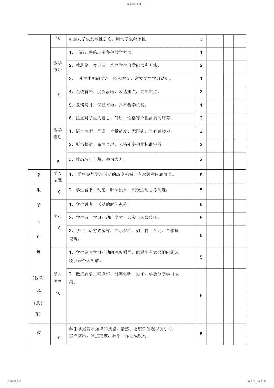 2022年课堂教学评价_第5页