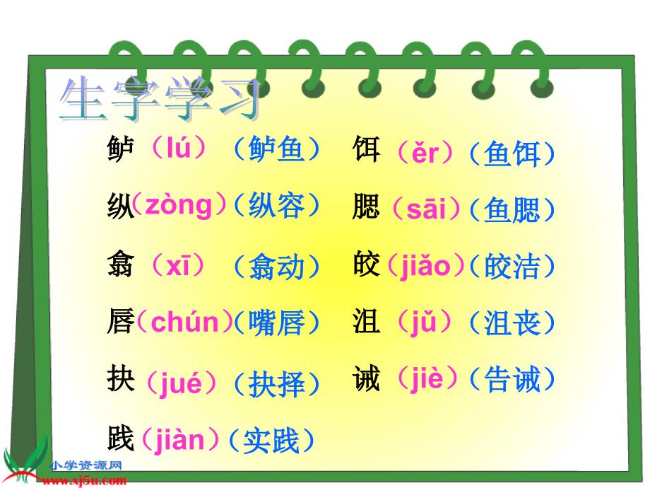 教科版六年级上册钓鱼的启示2课件_第3页