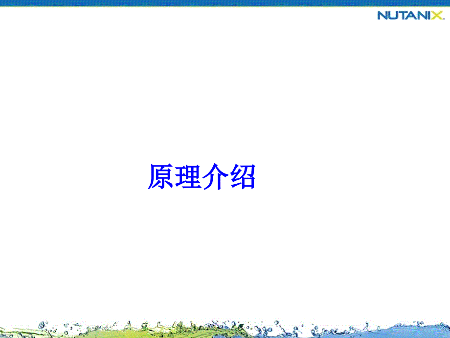 Nutanix原理介绍_第1页