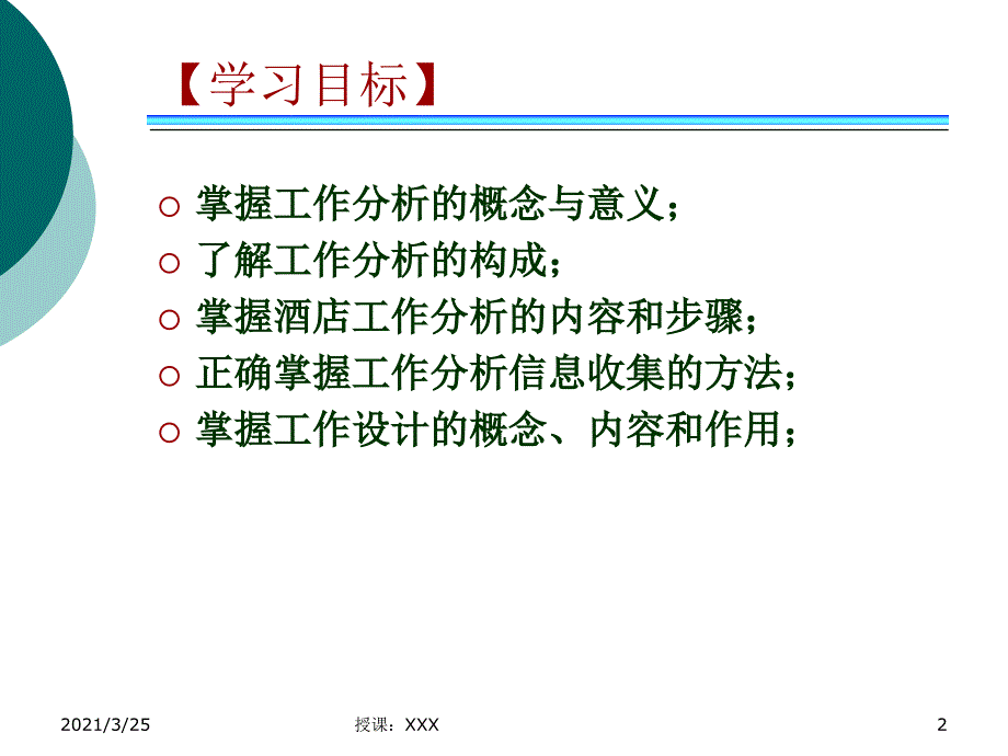 第三章 酒店工作分析PPT课件_第2页