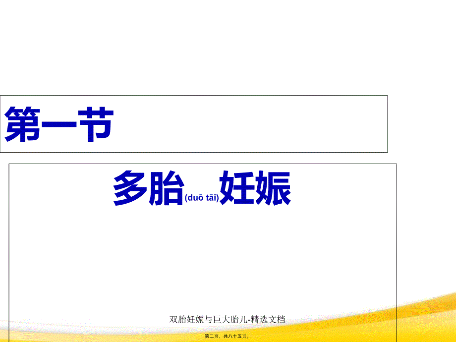 双胎妊娠与巨大胎儿精选文档课件_第2页