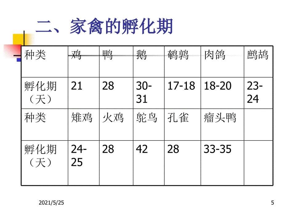 家禽的孵化全过程及管理PPT优秀课件_第5页