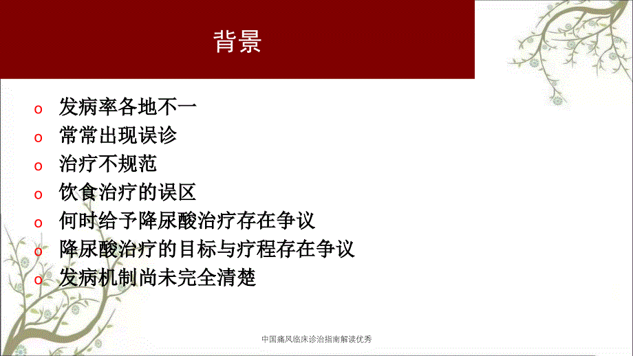 中国痛风临床诊治指南解读优秀_第3页