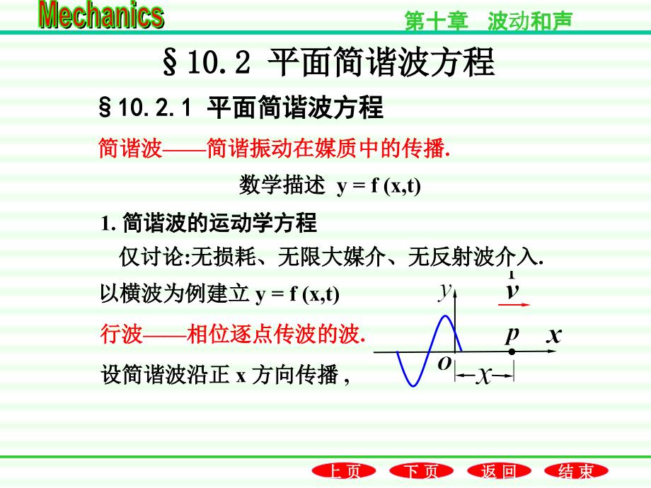 102平面简谐波方程ppt课件_第2页