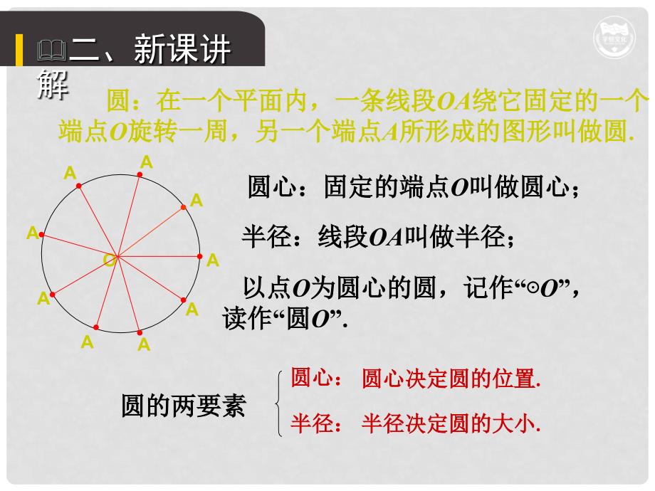 九年级数学上册 第二十四章 圆 24.1.1 圆教学课件 （新版）新人教版_第4页