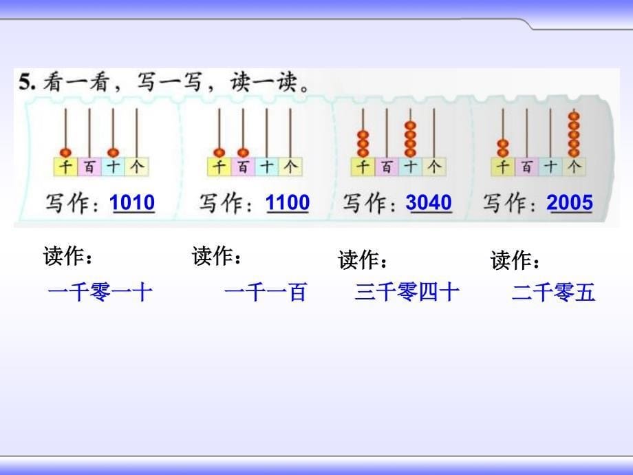 新北师大版二年级数学下册生活中的大数练习二公开课课件18_第5页