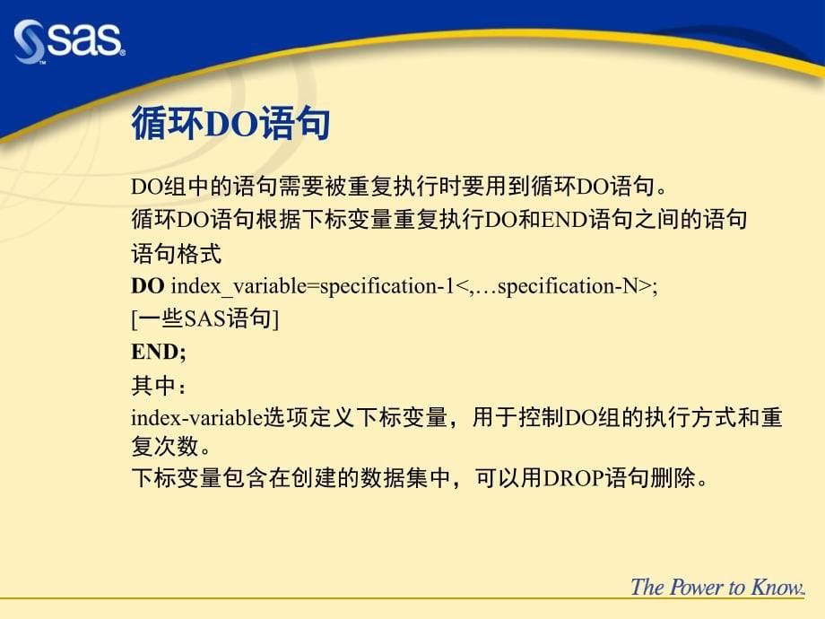 第五部分sas数据步循环与转移控制PPT课件_第5页