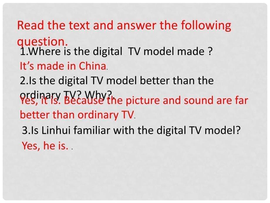 八年级英语上册 Unit1 Modern Technology Lesson 3 Household Application（1）教学课件 上海新世纪版_第5页