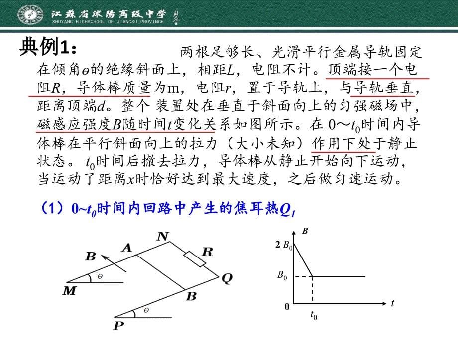 电磁感应中的功能关系孙洁_第5页