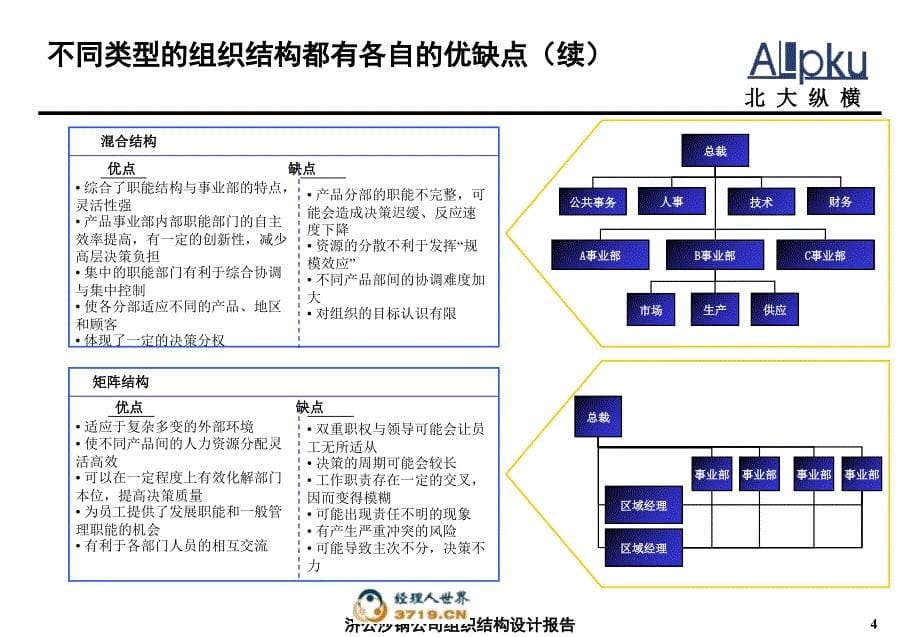 某公司组织结构设计报告_第5页