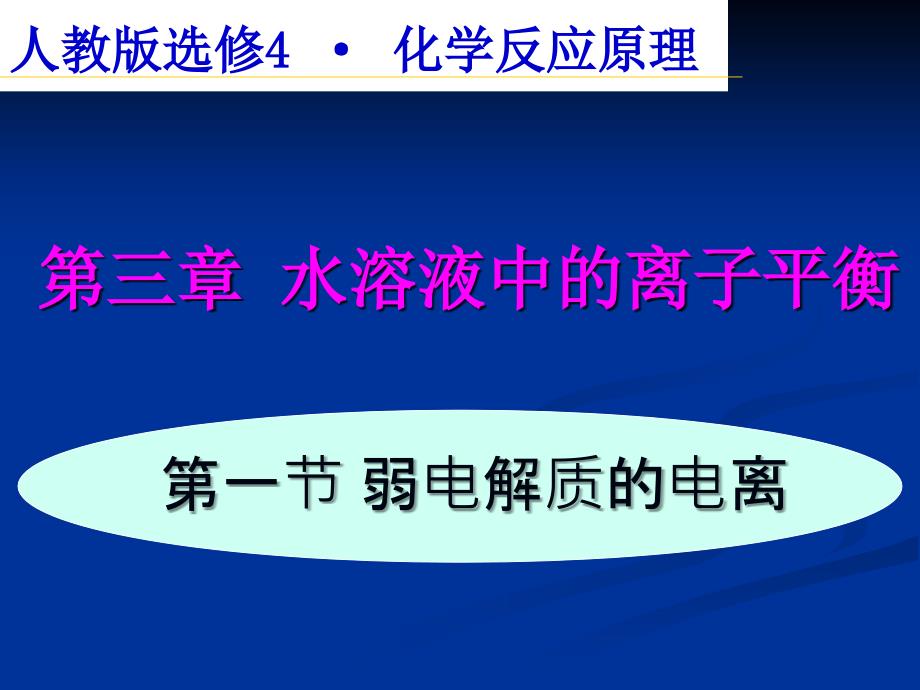 《弱电解质的电离》ppt课件_第1页