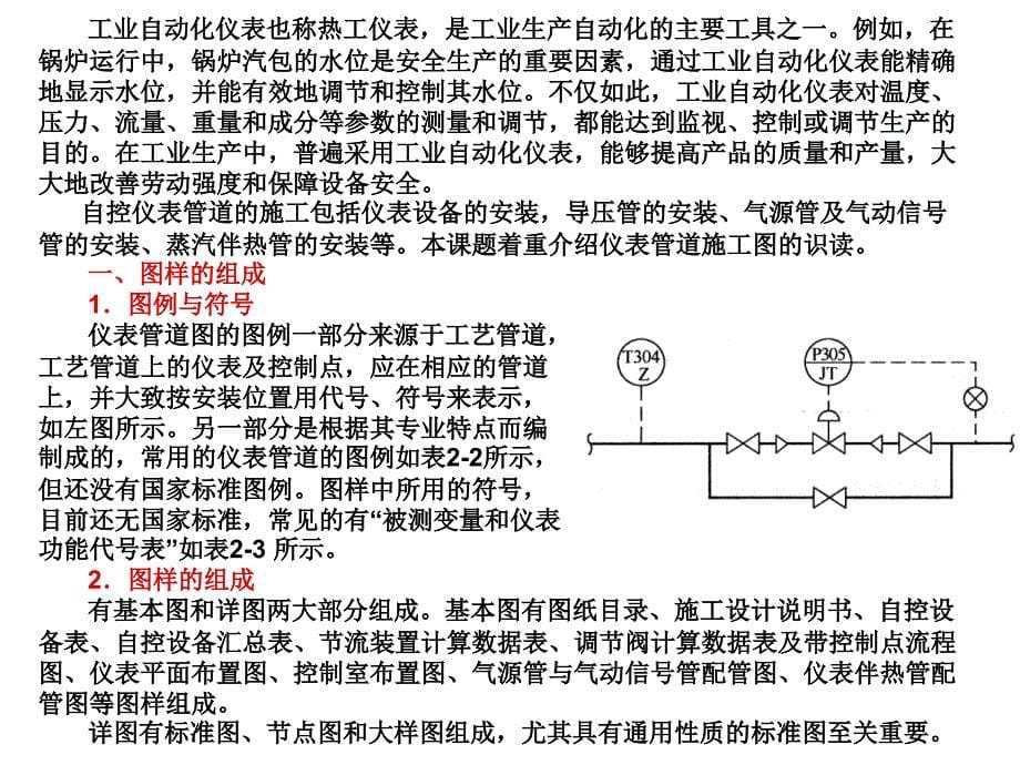 高级管工仪表工培训试验教程PowerPoint 演示文稿_第5页