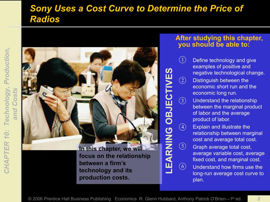 微观经济学英文课件：10 Production, Technology, and Costs_第2页