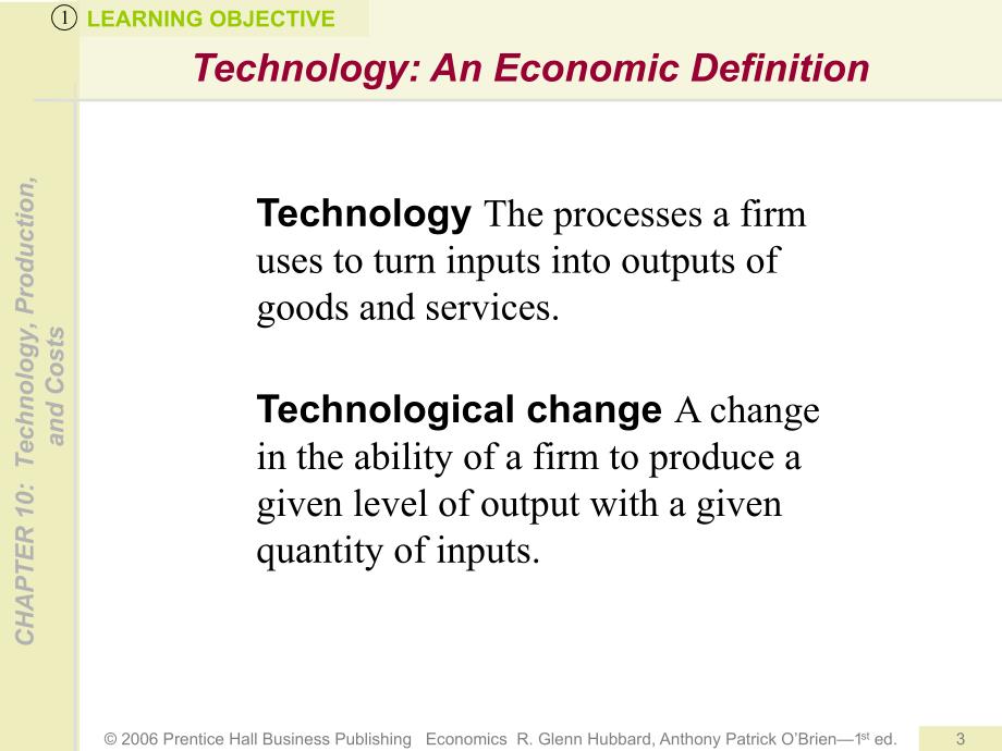 微观经济学英文课件：10 Production, Technology, and Costs_第3页