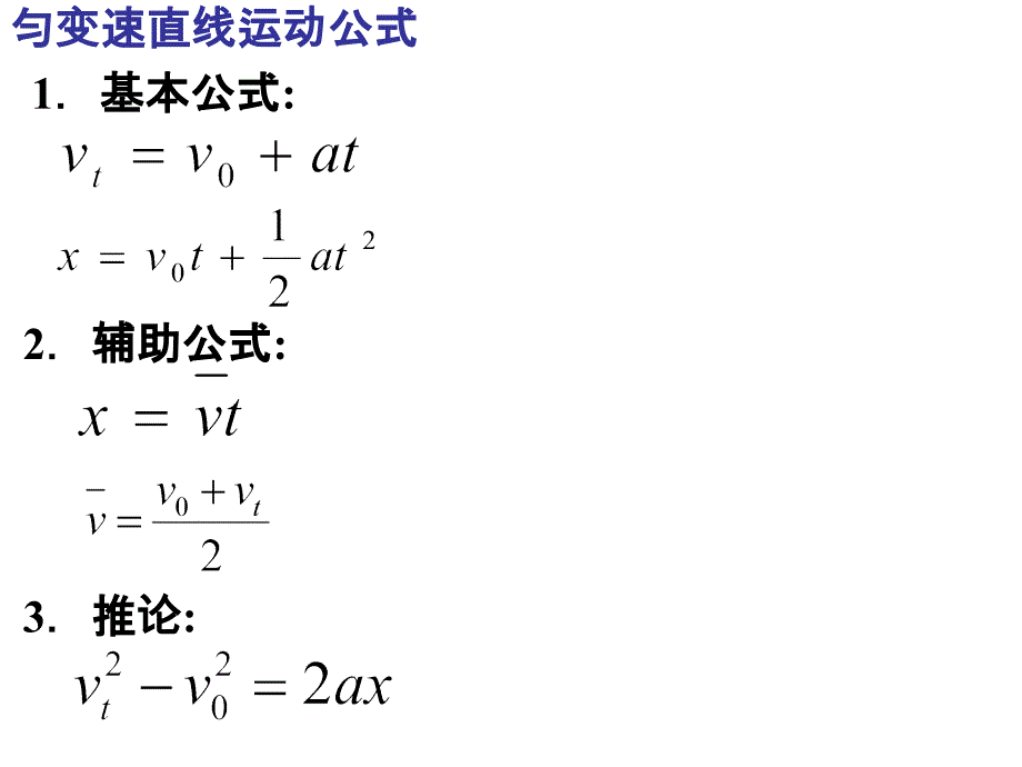 期末复习一运动学_第3页