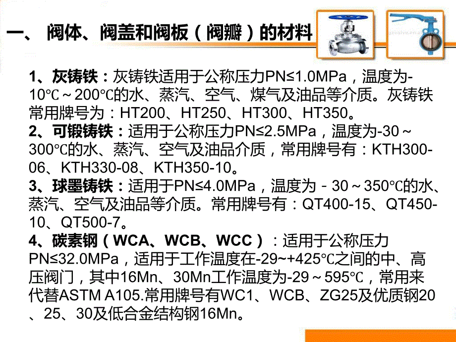 阀门常用材料_第3页