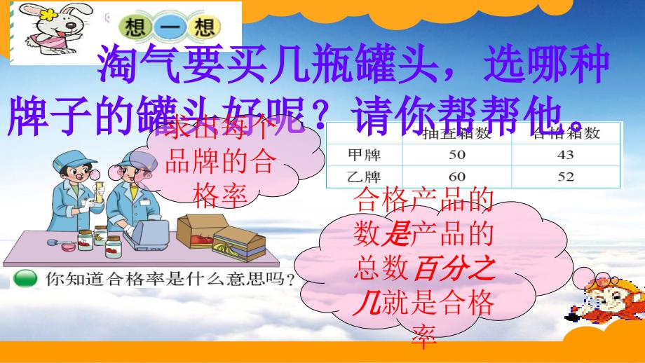 【北师大版】数学六年级上册：第4单元合格率ppt课件1_第4页