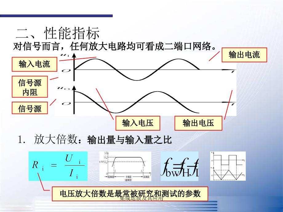 集成运放及其应用课件_第3页