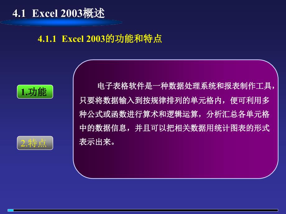 第4章Excel2003电子表格处理软件_第2页