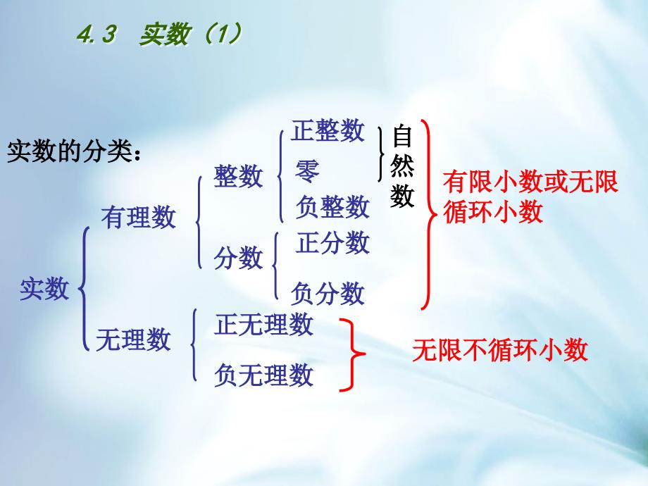 精品【苏科版】数学八年级上册：第4章实数教学课件4.3 实数1_第4页