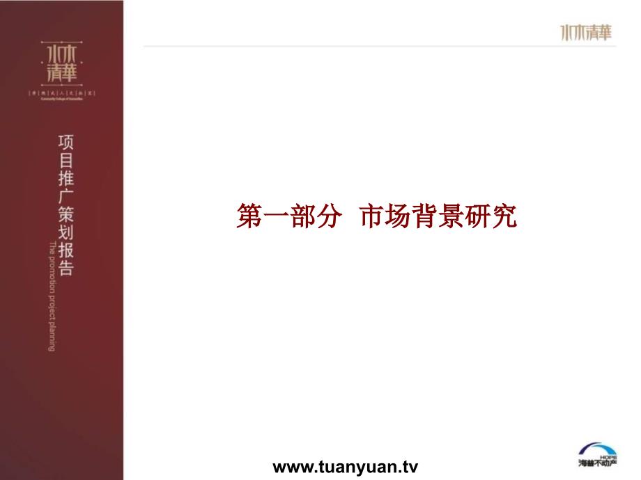 住宅地产营销策划宁波市水木清华项目推广策划报告_第4页